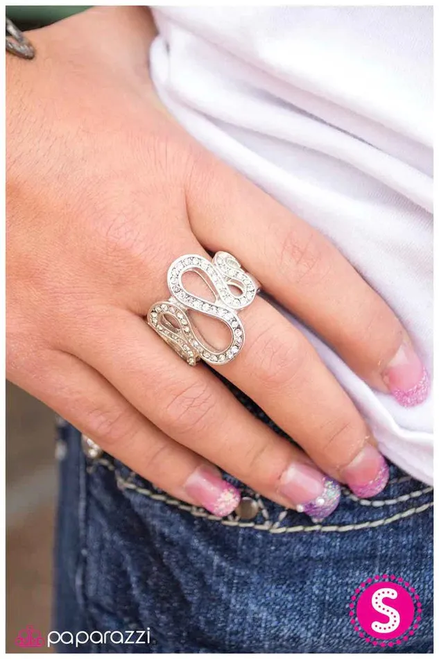 Paparazzi Ring Seeing Stars Silver Paparazzi Jewelry Rings