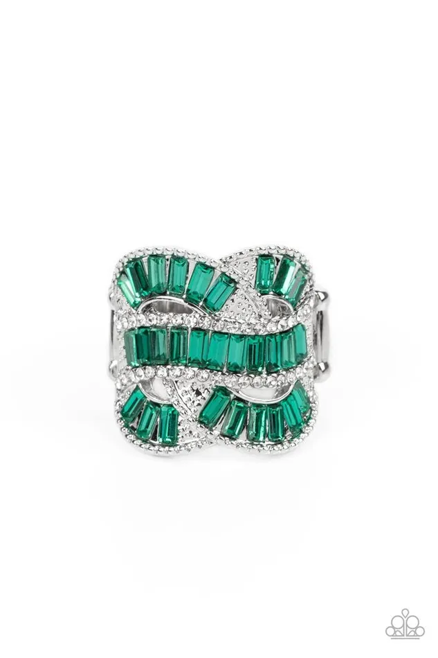 Paparazzi Ring SixFigure Flex Green Paparazzi Jewelry Rings Paparazzi Ring SixFigure Flex Green Paparazzi Jewelry Rings