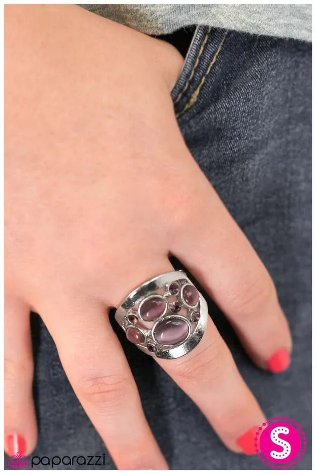 Paparazzi Ring Swept Away Purple Paparazzi Jewelry Rings