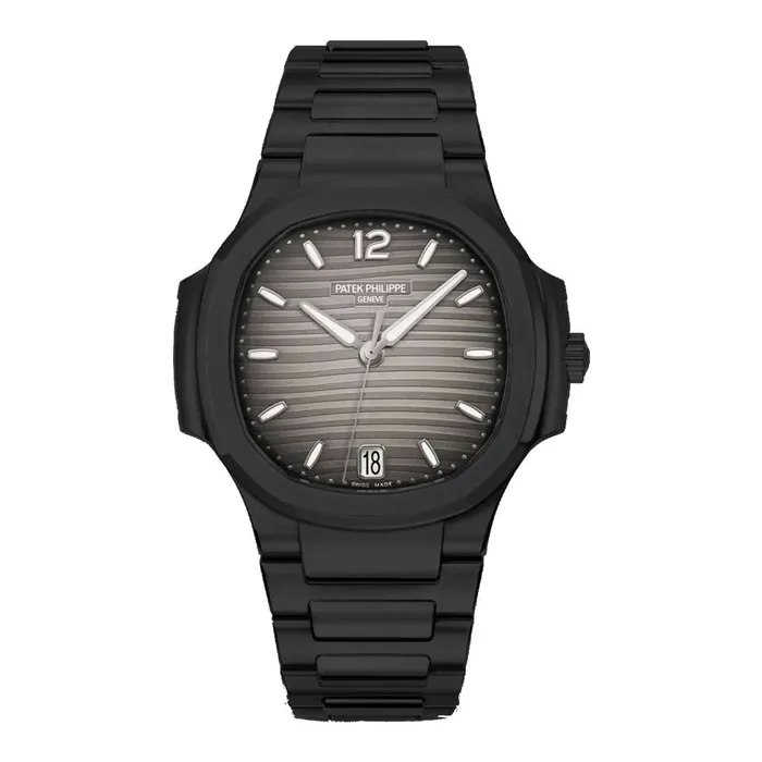 Patek Philippe Bracelets Patek Philippe Nautilus Ladies 352mm Womens Watch Ref 71181A011 Gray Opaline Dial Black PVD Stainless Steel Bracelet Patek Philippe Bracelets Patek Philippe Nautilus Ladies 352mm Womens Watch Ref 71181A011 Gray Opaline Dial Black PVD Stainless Steel Bracelet