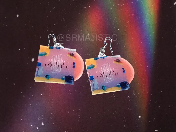 READY TO SHIP Paramore Collection of Vinyl Album Handmade Earrings Sam Makes Things Earrings