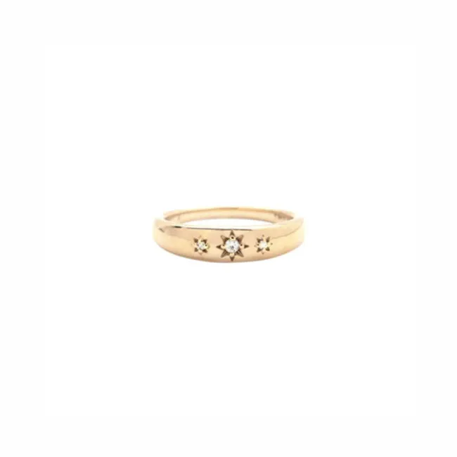 RG Rings 14k Starry Night Dome Ring