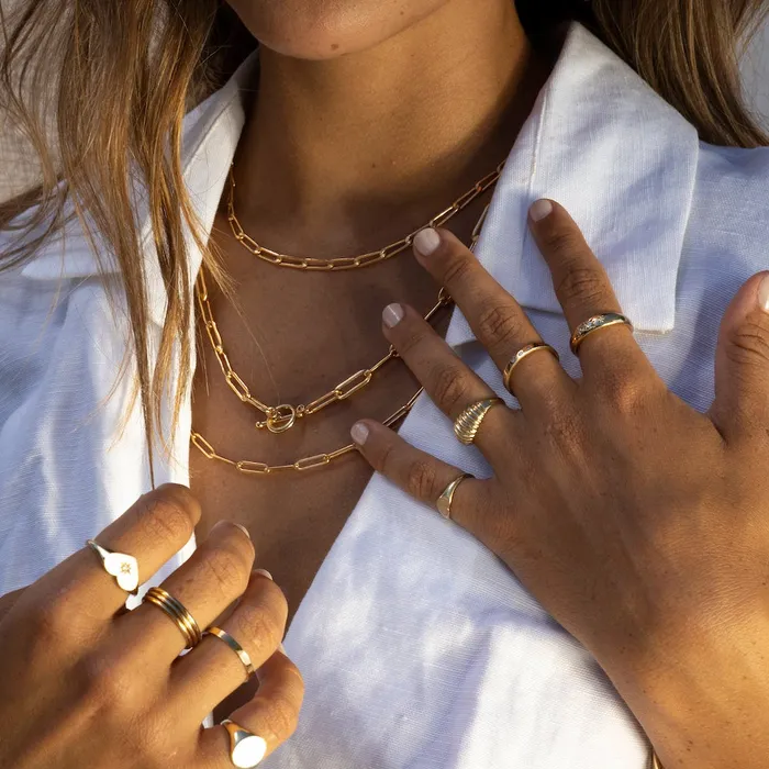 RG Rings 14k Starry Night Dome Ring