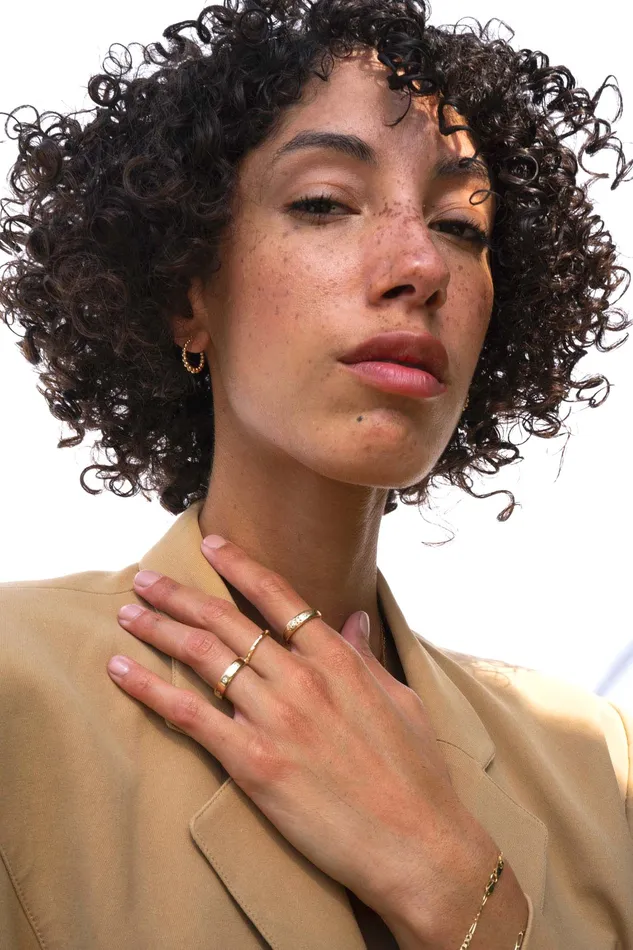 RG Rings 14k Starry Night Dome Ring