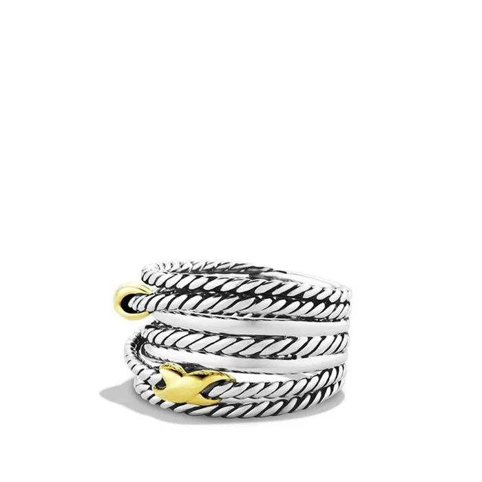 Rings David Yurman Wide Crossover X Ring David Yurman