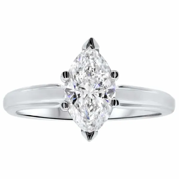 Rings Diamond Source NYC Diamond Solitaire Engagement Ring Set in 14K White Gold 118ct tw Marquise Cut Natural Diamond Rings Diamond Source NYC Diamond Solitaire Engagement Ring Set in 14K White Gold 118ct tw Marquise Cut Natural Diamond