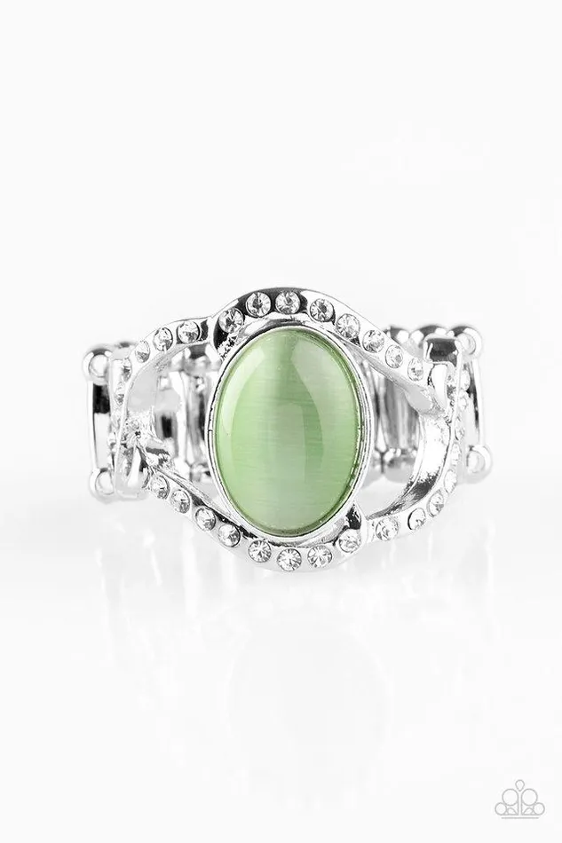 Rings Paparazzi Jewelry Paparazzi Ring Moulin Moon Green