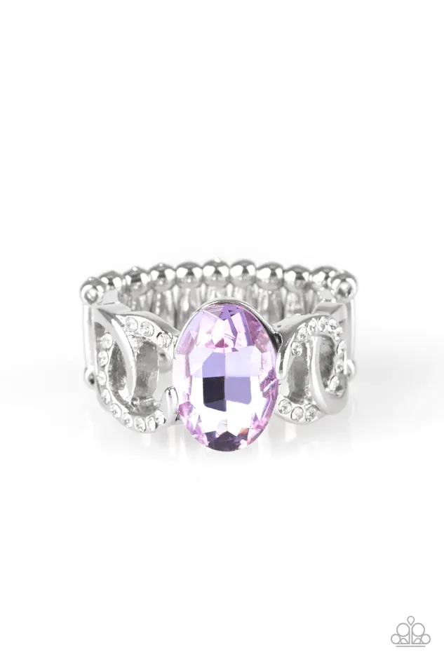 Rings Paparazzi Jewelry Paparazzi Ring Supreme Bling Purple