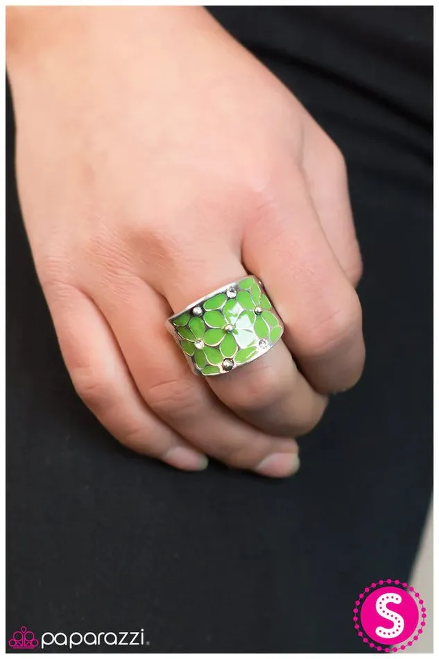 Rings Paparazzi Jewelry Paparazzi Ring The Ground She Walks On Green