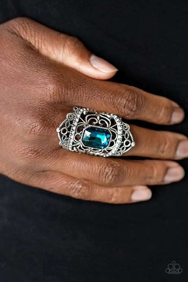 Rings Paparazzi Jewelry Paparazzi Ring Undefinable Dazzle Blue