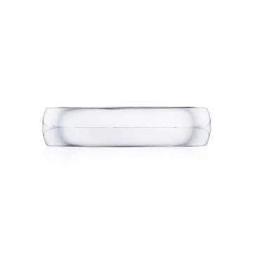 Rings Tacori Tacori 14K White Gold Collection Gents HighPolish Band