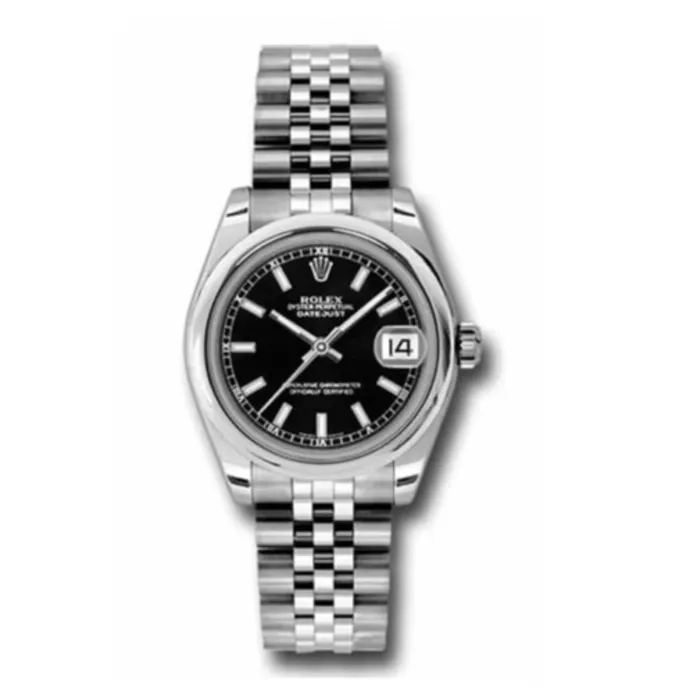 Rolex Bracelets Rolex Datejust 31mm Ref 1782400016 Black Dial Stainless Steel Jubilee Bracelet Womens Watch Rolex Bracelets Rolex Datejust 31mm Ref 1782400016 Black Dial Stainless Steel Jubilee Bracelet Womens Watch
