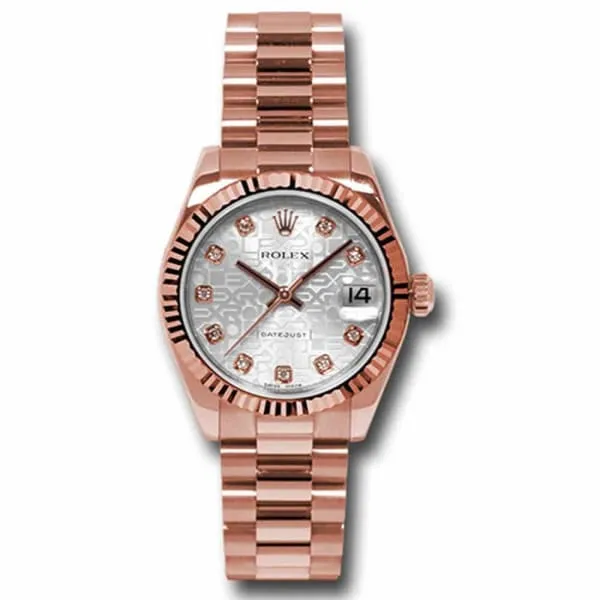 Rolex Bracelets Rolex Datejust 31mm Ref 178275 sjdp Silver Dial 18K Rose Gold President Bracelet Womens Watch Rolex Bracelets Rolex Datejust 31mm Ref 178275 sjdp Silver Dial 18K Rose Gold President Bracelet Womens Watch