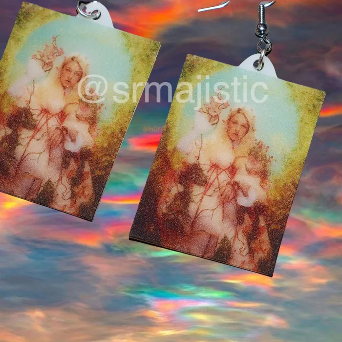 Sam Makes Things Earrings Hunter Schafer Paper Magazine Photoshoot Cute Handmade Earrings