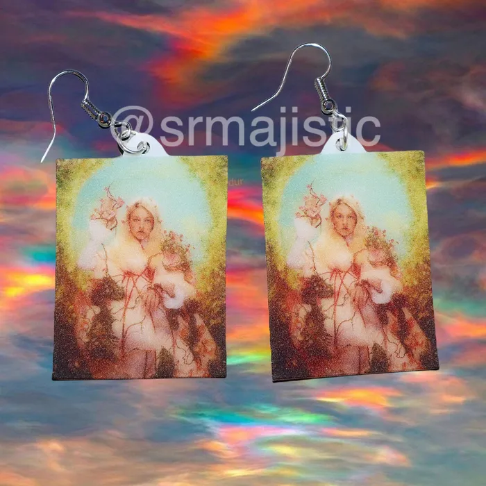 Sam Makes Things Earrings Hunter Schafer Paper Magazine Photoshoot Cute Handmade Earrings
