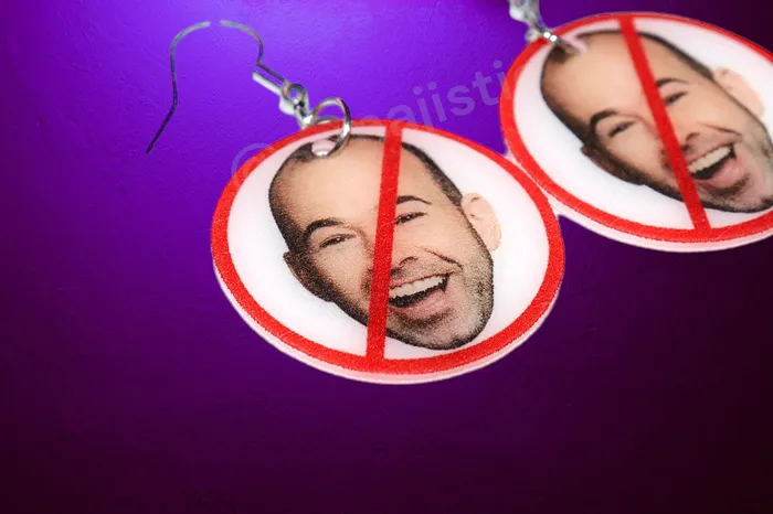 Sam Makes Things Earrings READY TO SHIP I Hate Murr No Symbol Impractical Jokers Funny Meme Handmade Earrings Sam Makes Things Earrings READY TO SHIP I Hate Murr No Symbol Impractical Jokers Funny Meme Handmade Earrings