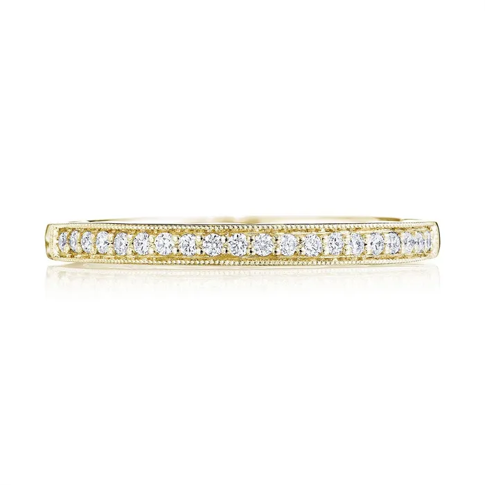 Tacori Rings Tacori Coastal Crescent 14K Yellow Gold Diamond Eternity Band Tacori Rings Tacori Coastal Crescent 14K Yellow Gold Diamond Eternity Band