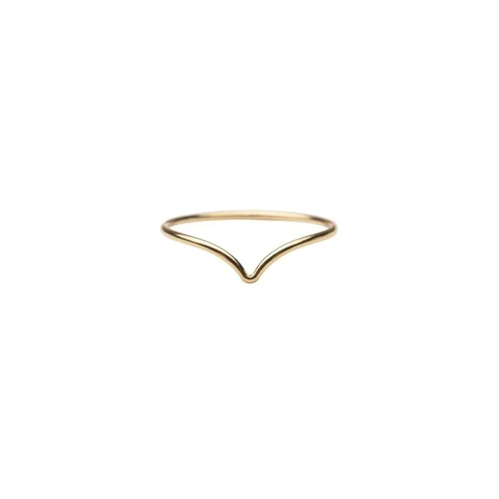 TheRoseGypsy Rings 14k Gold Chevron Ring