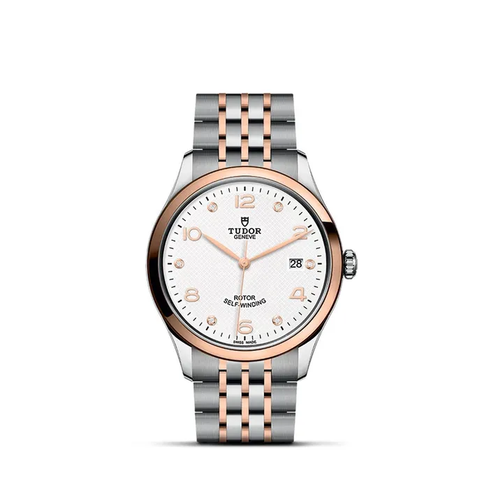 TUDOR 1926 39mm Steel and Rose Gold Tudor Earrings