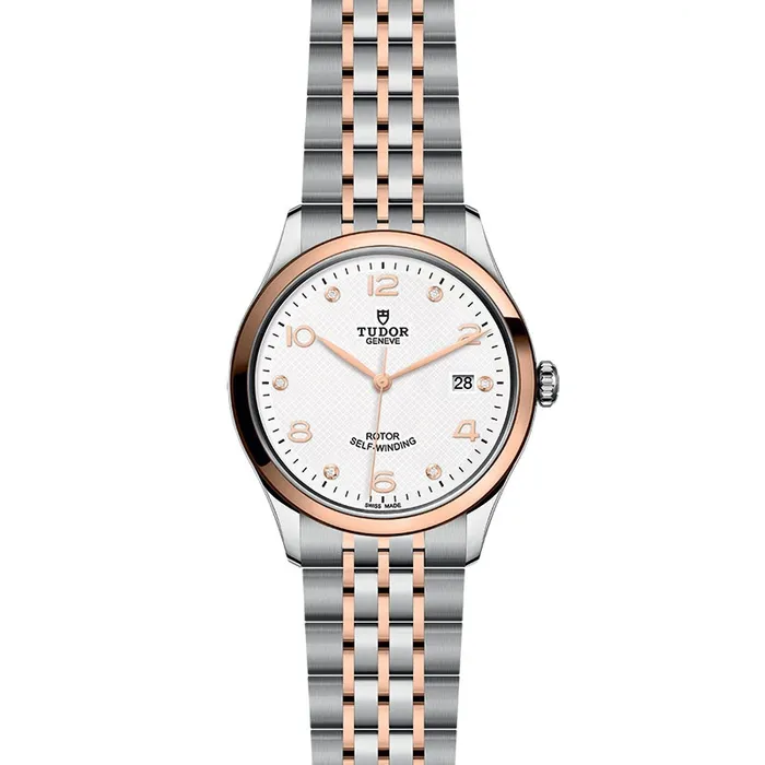 TUDOR 1926 39mm Steel and Rose Gold Tudor Earrings