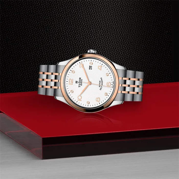TUDOR 1926 39mm Steel and Rose Gold Tudor Earrings