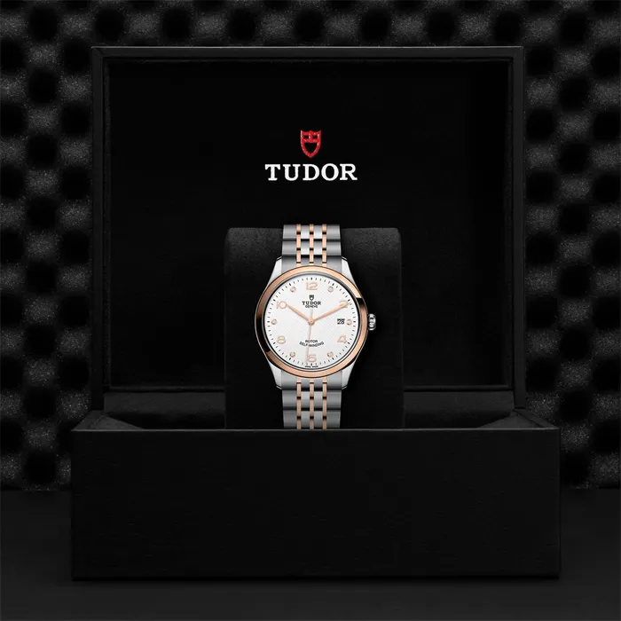 TUDOR 1926 39mm Steel and Rose Gold Tudor Earrings