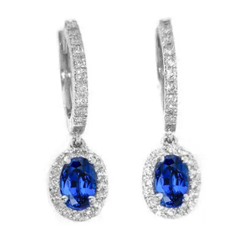 250 Carats Blue Oval Cut Sapphire Jewelry Natural Earth Mined Diamond Drop Earring Gold GB Earrings 250 Carats Blue Oval Cut Sapphire Jewelry Natural Earth Mined Diamond Drop Earring Gold GB Earrings