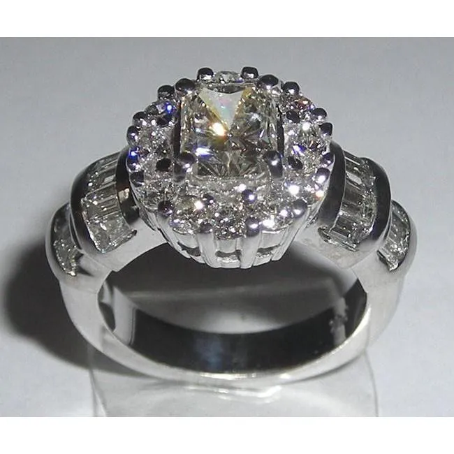 3 Carat Antique Looking Wedding Ring Natural Earth Mined Diamond GB Rings