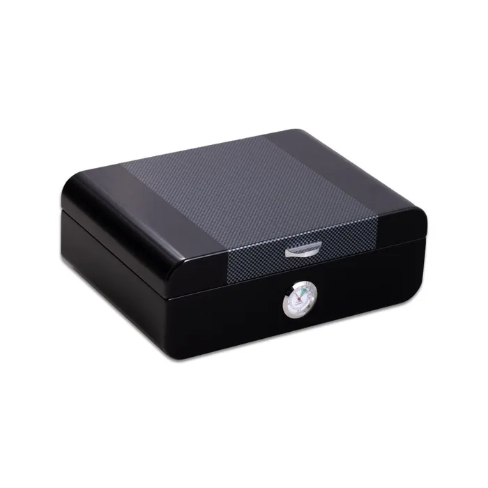 Bey Berk Dylan Carbon Fiber Design 40 Cigar Humidor Bey Berk Necklaces Bey Berk Dylan Carbon Fiber Design 40 Cigar Humidor Bey Berk Necklaces