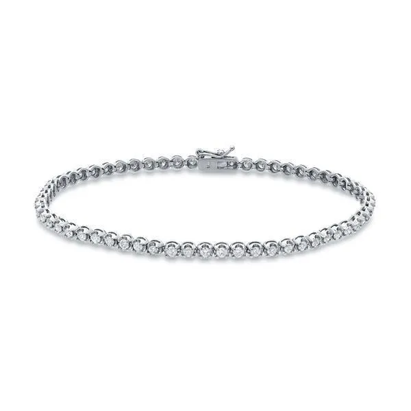 Bracelets 3 Carats Lady Round Cut Real Natural Earth Mined Diamond Tennis Bracelet White Solid Gold 14K GB Bracelets 3 Carats Lady Round Cut Real Natural Earth Mined Diamond Tennis Bracelet White Solid Gold 14K GB