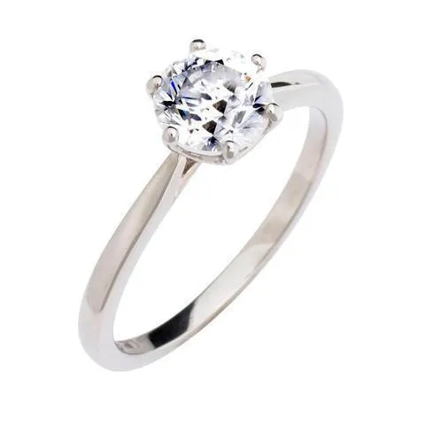 Classic Natural Earth Mined Diamond Engagement Ring For Women GB Rings Classic Natural Earth Mined Diamond Engagement Ring For Women GB Rings