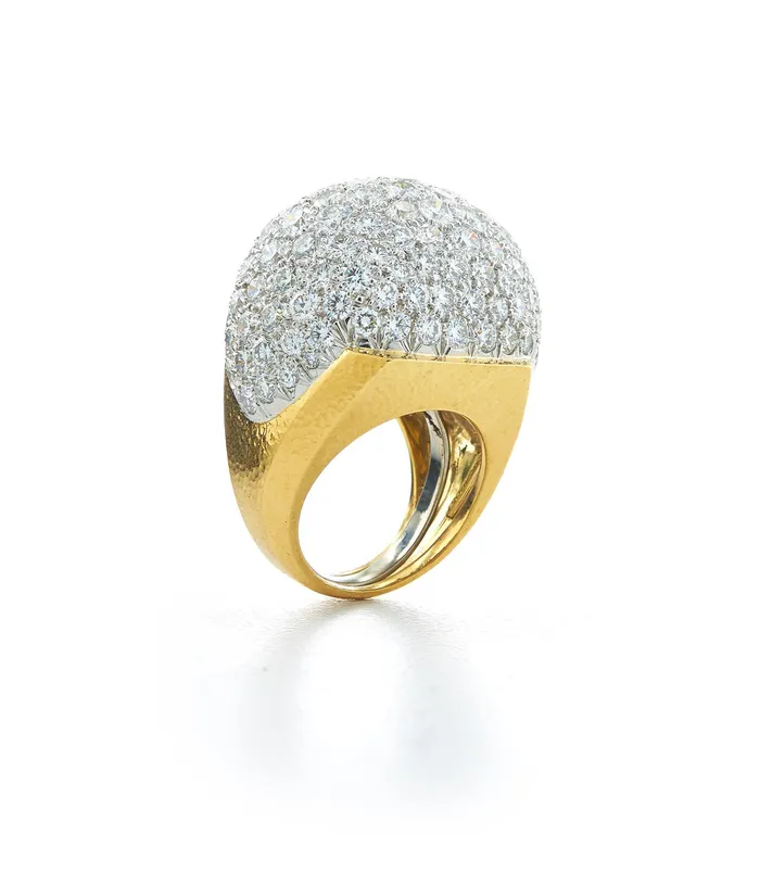 David Webb Workshop Rings Star Dome Ring
