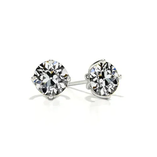 Earrings HarryChadEntcom Cute Earth Mined Diamond Studs 2 Ct Earrings Earrings HarryChadEntcom Cute Earth Mined Diamond Studs 2 Ct Earrings