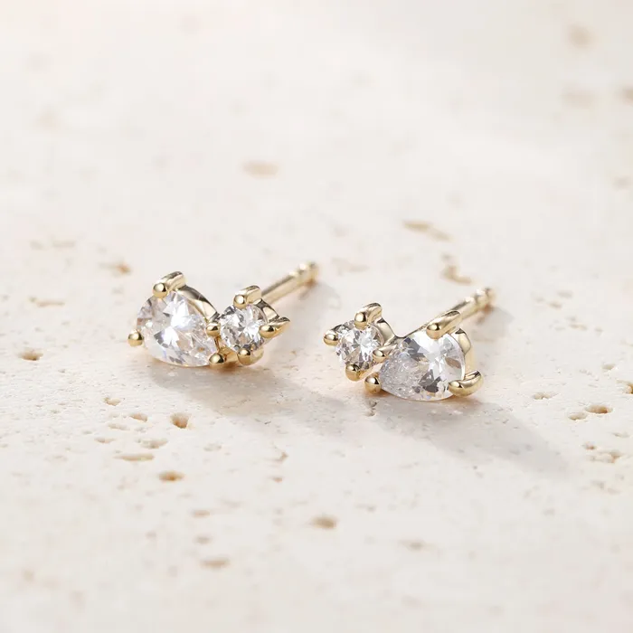 Earrings Hey Happiness Glow Stud Earrings 14K Gold Earrings Hey Happiness Glow Stud Earrings 14K Gold