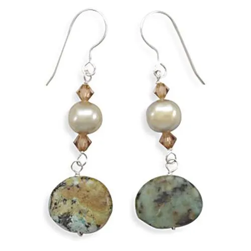 Earrings MMA MMA I Crystal French Wire Earrings