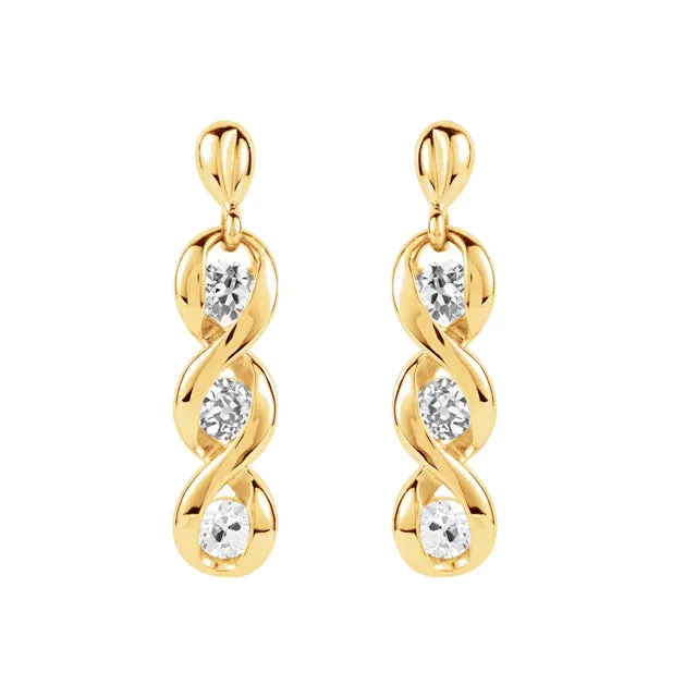 Earrings Yellow Gold Genuine Natural Earth Mined Diamond Dangle Earrings Round Old Miner Cut 3 Carats HarryChadEntcom Earrings Yellow Gold Genuine Natural Earth Mined Diamond Dangle Earrings Round Old Miner Cut 3 Carats HarryChadEntcom