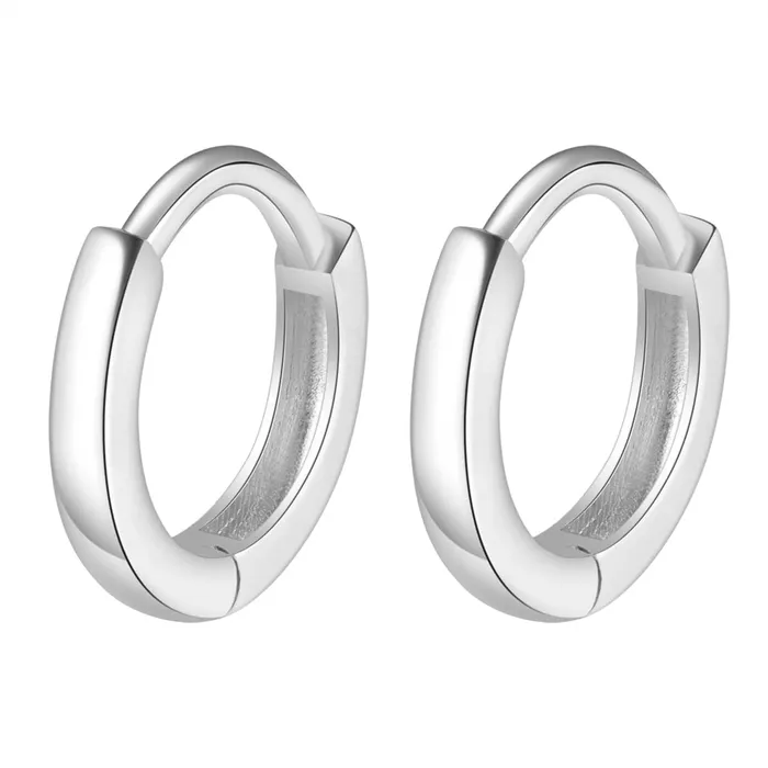 Eternal Hoop Earrings 14K Gold Hey Happiness Earrings Eternal Hoop Earrings 14K Gold Hey Happiness Earrings