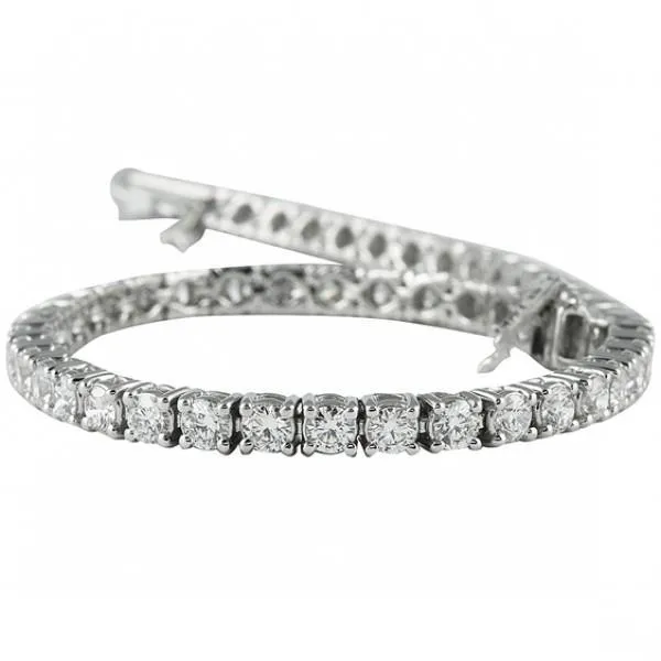 GB Bracelets Prong Set Round Natural Earth Mined Diamond Tennis Bracelet Women Gold Jewelry 750 Ct GB Bracelets Prong Set Round Natural Earth Mined Diamond Tennis Bracelet Women Gold Jewelry 750 Ct