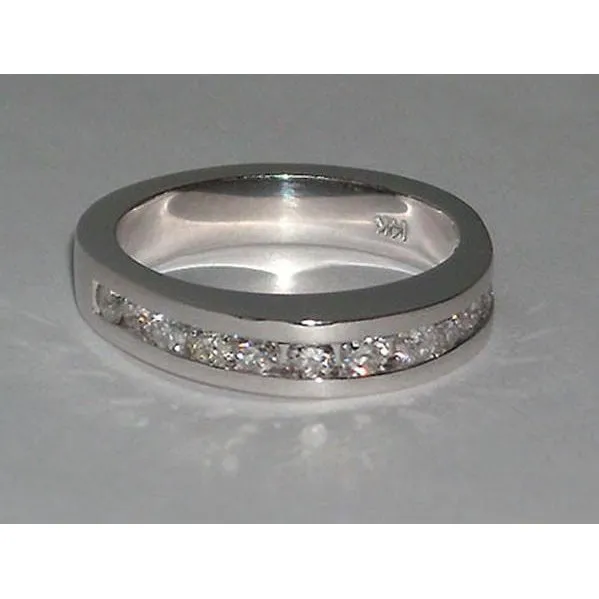 GB Natural Earth Mined Diamond Engagement Ring And Band Set 476 Carats White Gold 14K Rings