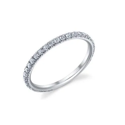 GB Rings 120 Ct Brilliant Cut Sparkling Natural Earth Mined Diamonds Wedding Band White Gold 14K GB Rings 120 Ct Brilliant Cut Sparkling Natural Earth Mined Diamonds Wedding Band White Gold 14K
