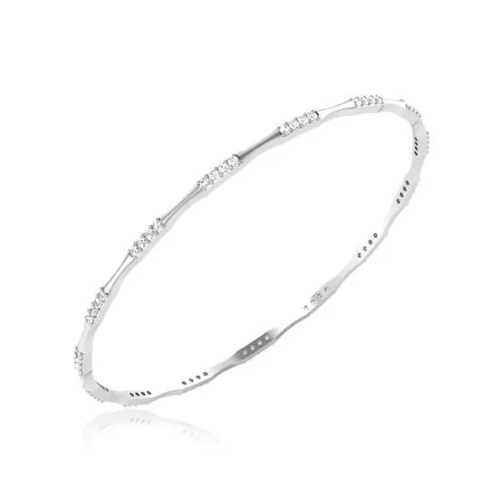 GB Rings 360 Ct Round Cut Natural Earth Mined Diamond Women Bangle White Gold GB Rings 360 Ct Round Cut Natural Earth Mined Diamond Women Bangle White Gold