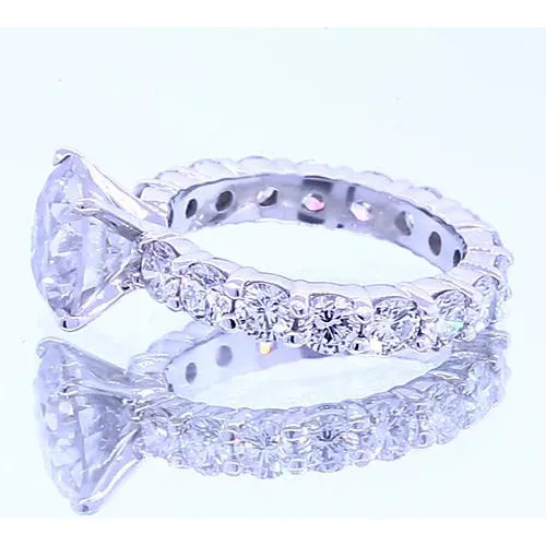 GB Rings 3 Carats Round Natural Earth Mined Diamond 4 Prong Setting Engagement Ring GB Rings 3 Carats Round Natural Earth Mined Diamond 4 Prong Setting Engagement Ring