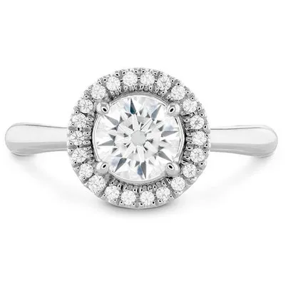 GB White Gold 14K 360 Carats Round Natural Earth Mined Diamond Halo Ring Rings GB White Gold 14K 360 Carats Round Natural Earth Mined Diamond Halo Ring Rings