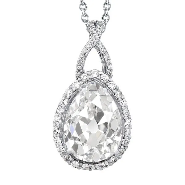 HarryChadEntcom Necklaces Halo Gold Real Natural Earth Mined Diamond Pendant Round Pear Old Miner 5 Carats HarryChadEntcom Necklaces Halo Gold Real Natural Earth Mined Diamond Pendant Round Pear Old Miner 5 Carats