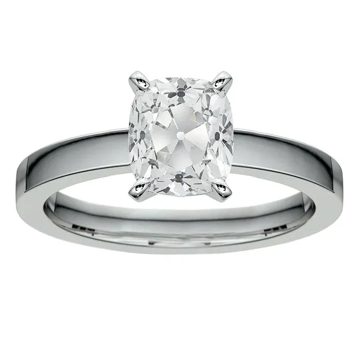 HarryChadEntcom Rings 5 Carat Classic Cushion Natural Earth Mined Diamond Ring HarryChadEntcom Rings 5 Carat Classic Cushion Natural Earth Mined Diamond Ring