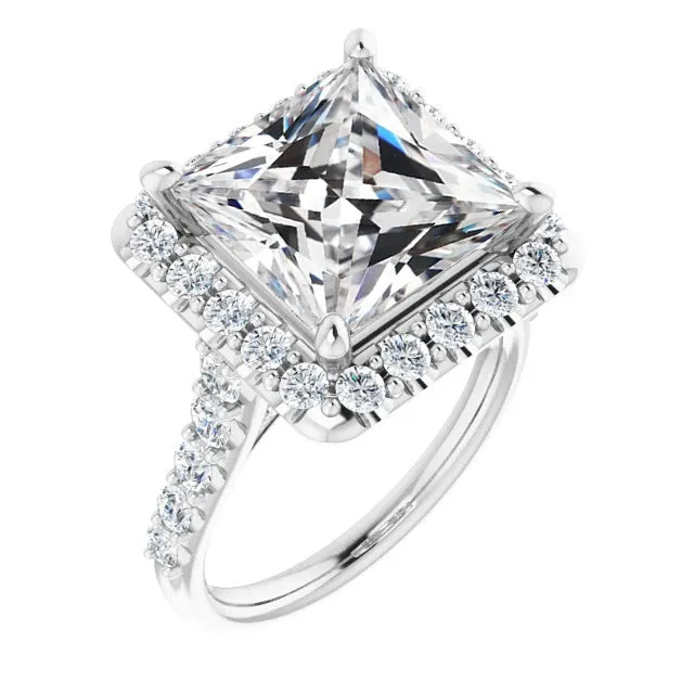 HarryChadEntcom Rings 875 Carats Round Square Cut Old Miner Natural Earth Mined Diamond Halo Ring Gold HarryChadEntcom Rings 875 Carats Round Square Cut Old Miner Natural Earth Mined Diamond Halo Ring Gold