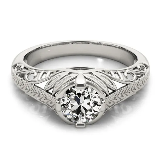 HarryChadEntcom Rings Vintage Style Old Cut Natural Earth Mined Diamond Ring Jewelry 275 Carats Gold HarryChadEntcom Rings Vintage Style Old Cut Natural Earth Mined Diamond Ring Jewelry 275 Carats Gold