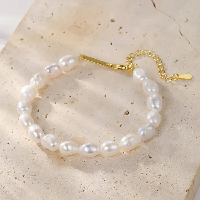 Hey Happiness Bracelets Grace Pearl Bracelet Sterling Silver Hey Happiness Bracelets Grace Pearl Bracelet Sterling Silver