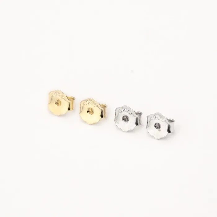 Hey Happiness Earrings Earring Backs Sterling Silver