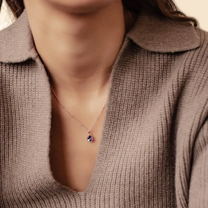 Hey Happiness February Amethyst Birthstone Necklace Sterling Silver Necklaces Hey Happiness February Amethyst Birthstone Necklace Sterling Silver Necklaces